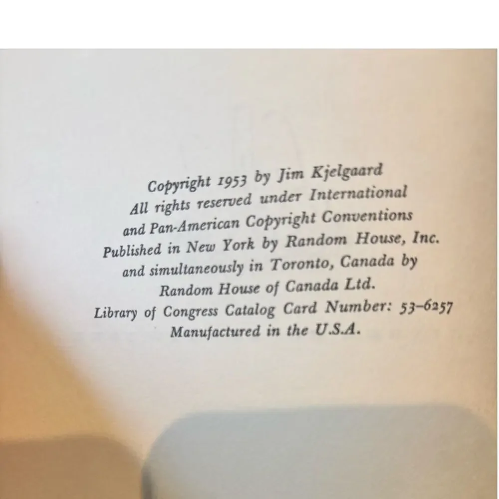 VTG 1953 The Coming of the Mormons Book by Jim Kjelgaard, HC